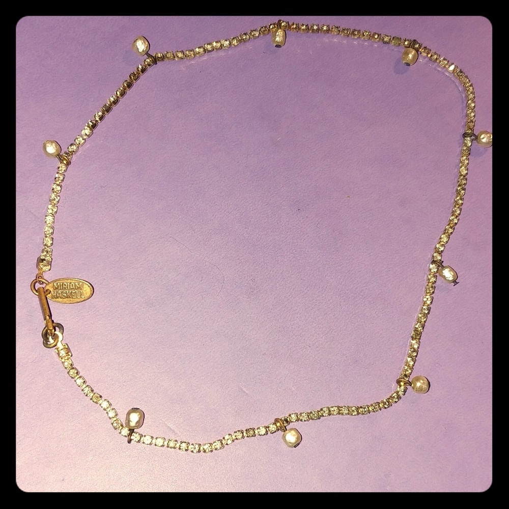 Miriam Haskell vintage necklace